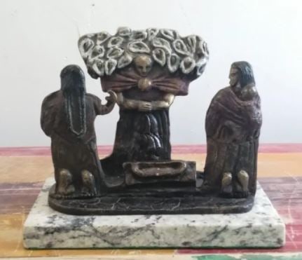 Untitled Bronze Sculpture By Diego Rivera (1 of 1)