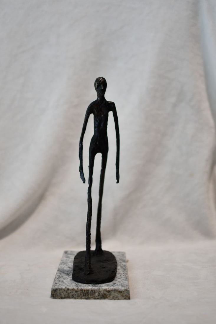 Walking Man Bronze Sculpture By Alberto Giacometti (1 of 1)