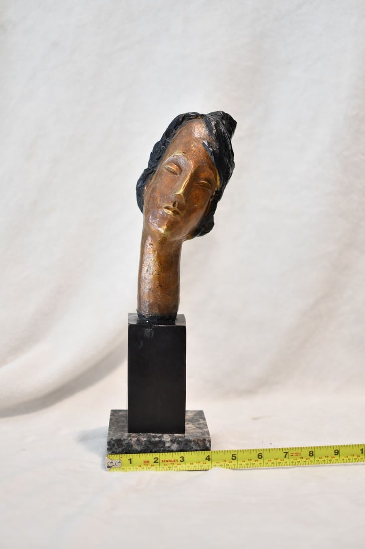 Bronze Sculpture Face III By Amedeo Modigliani (1 of 1)
