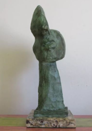 Bronze sculpture Head V by Pablo Picasso (1 of 1)