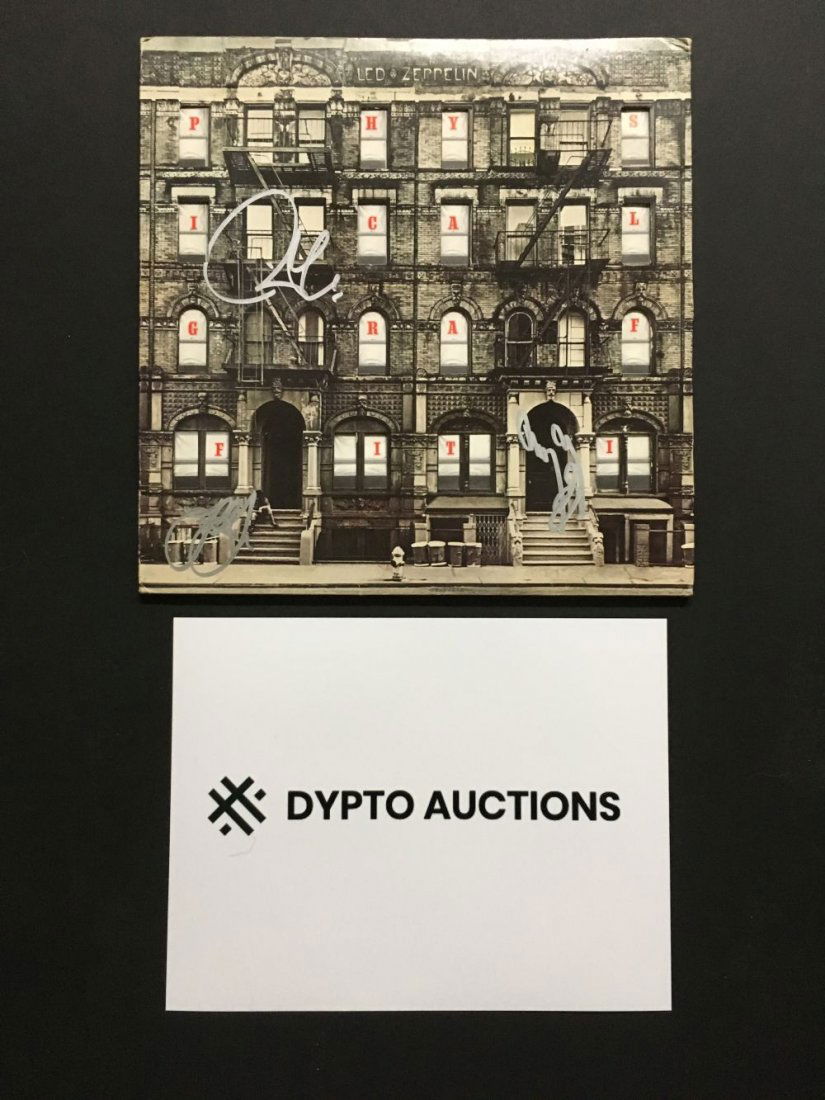 Autographed Led Zeppelin "Physical Graffiti" Album (1 of 2)