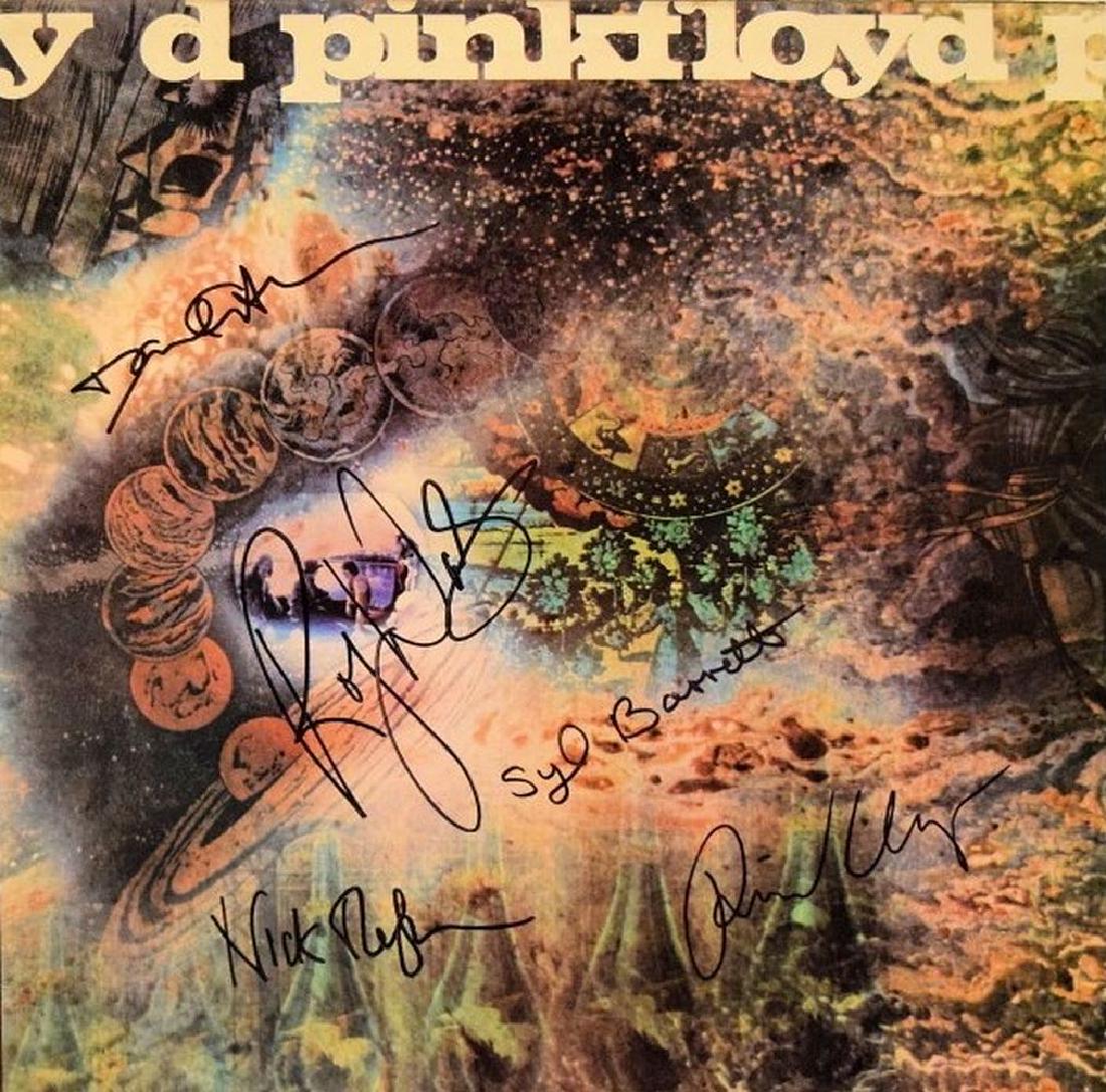 Autographed Pink Floyd w/ Barrett Saucerful of Secrets (1 of 1)