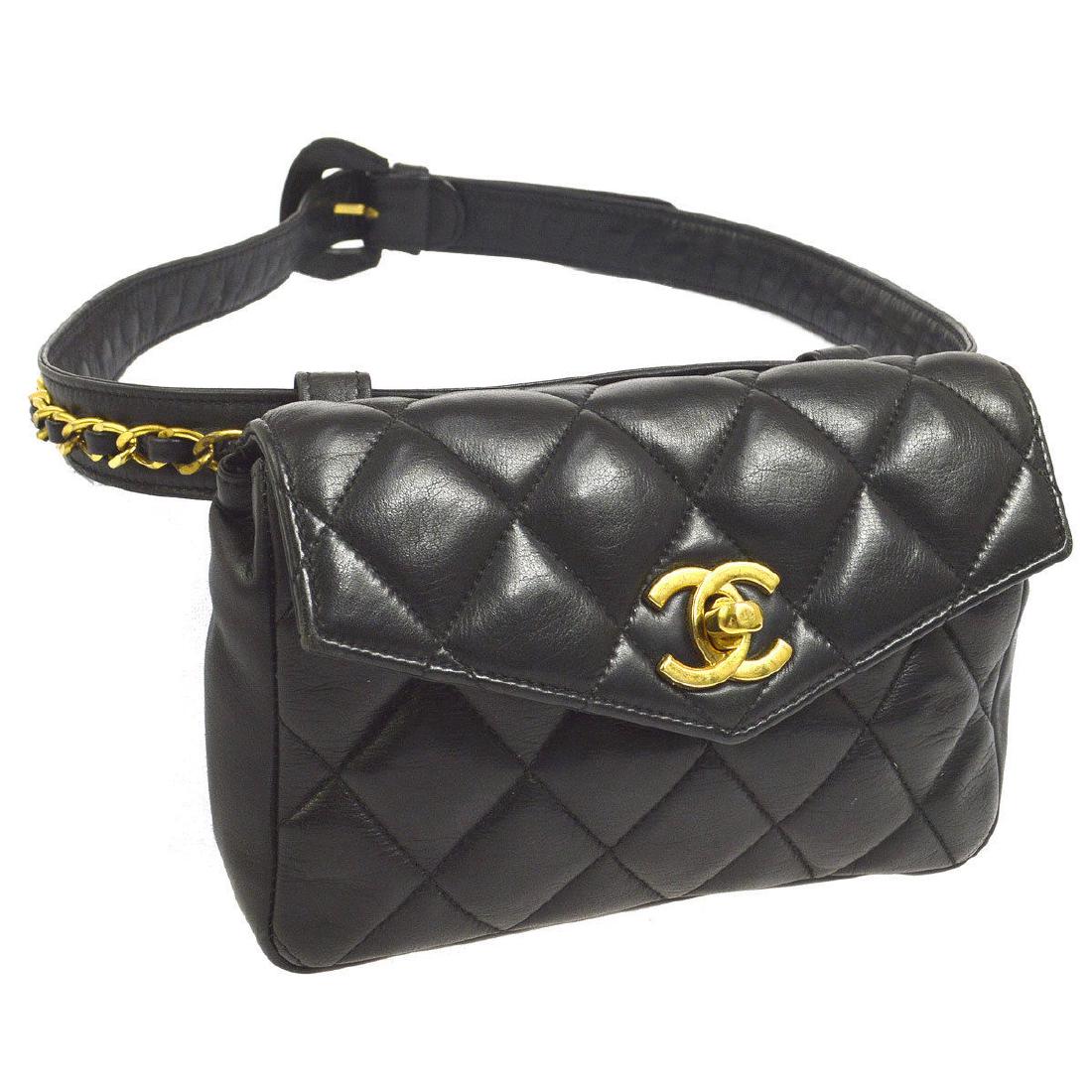 vintage chanel waist bag