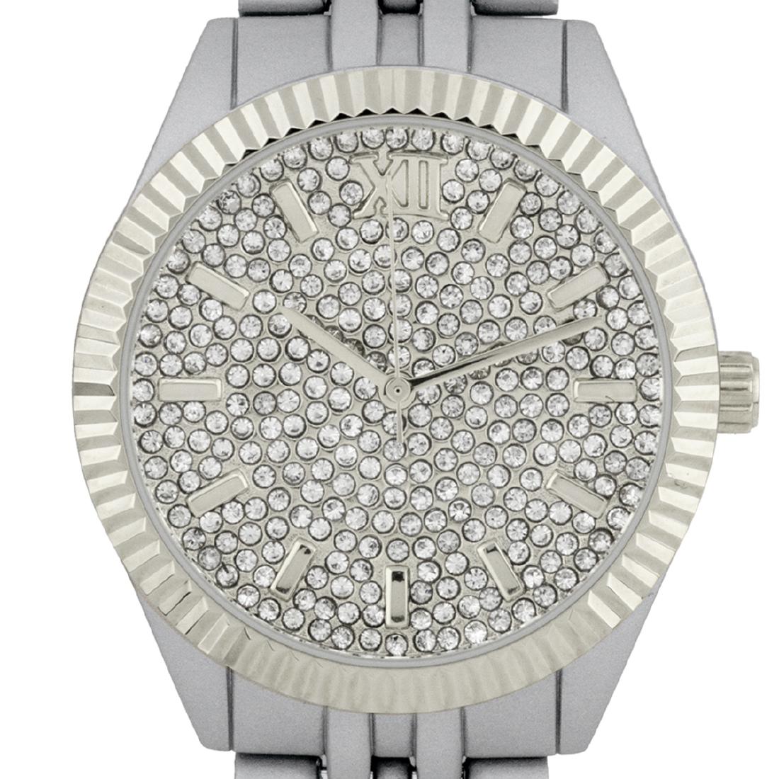 Ball Rose Rg Toned Metal Link Ladies Watch