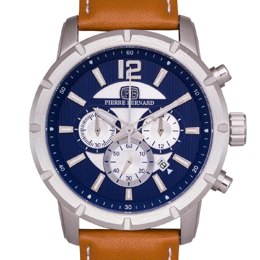 Pierre Bernard Steeplechase Mens Chronograph Watch (1 of 3)