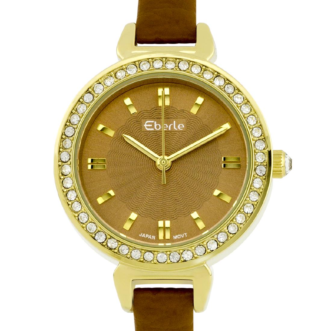 Eberle Classic Crystal Studded Bezel Ladies Watch (1 of 3)