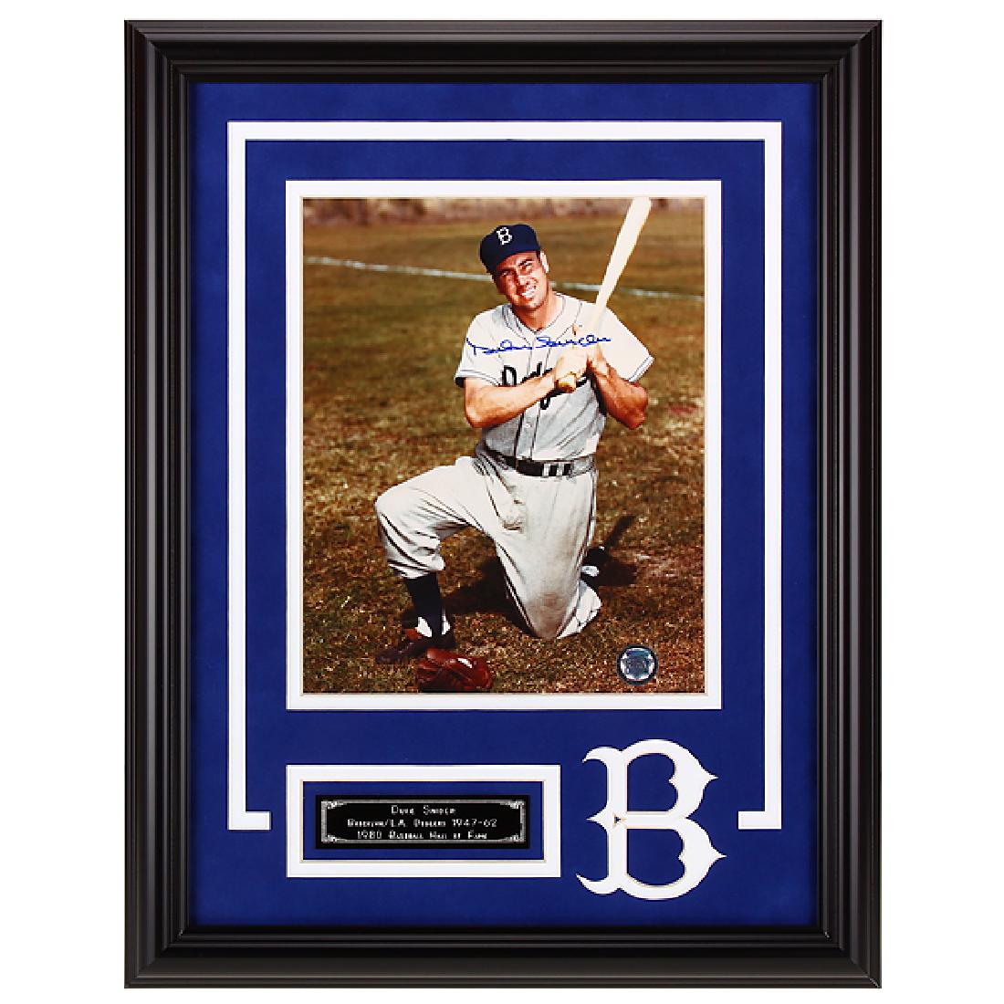 Duke Snider Brooklyn/L.A Dodgers 12x16 signed GFA (1 of 1)
