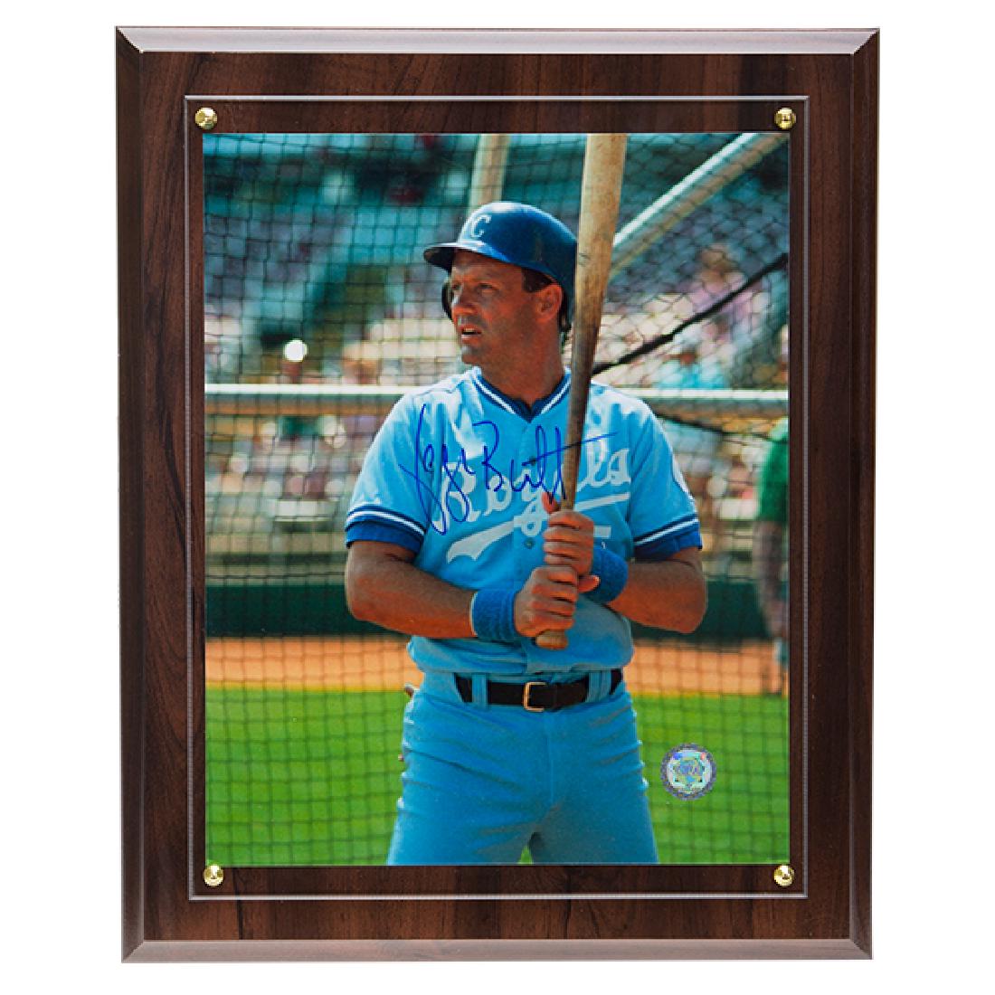 George Brett Kansas City Royals Signed 8x10 GFA (1 of 1)