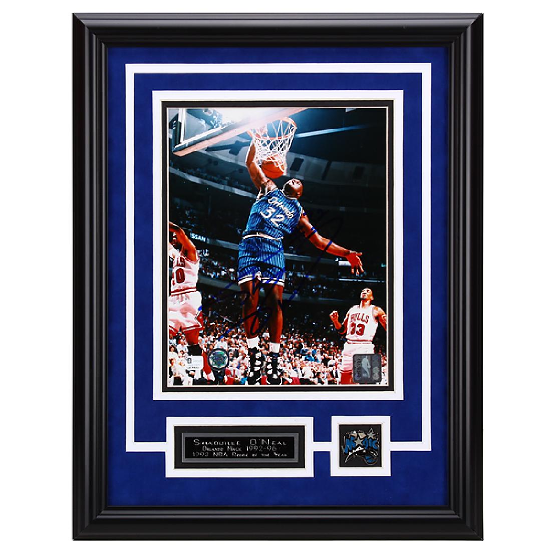 Shaquille O'Neal OrlandoMagic 12x16 Signed 8x10GFA (1 of 1)