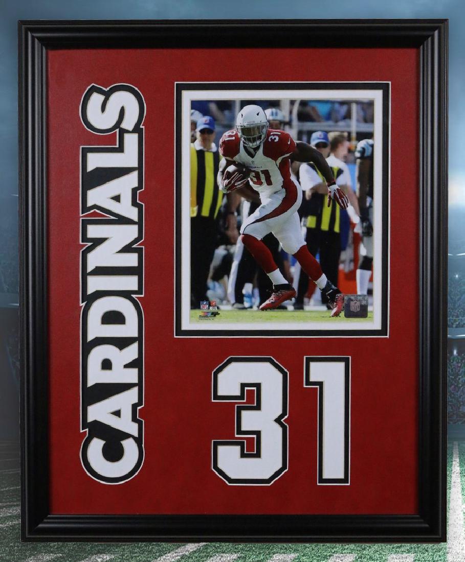 David Johnson Arizona Cardinals 20x16 photofile: David Johnson Arizona Cardinals Custom Framed 20x16 Photofile Matted 8x10