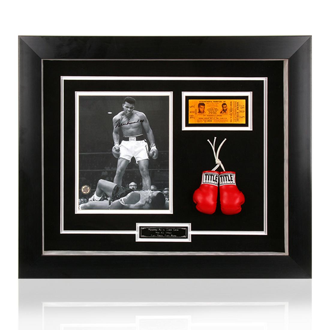 Muhammad Ali Custom Shadowbox 20x16 signed GFA (1 of 1)