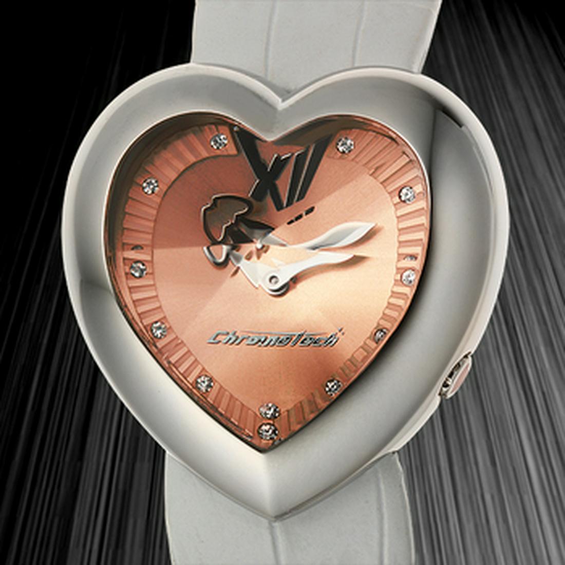 Heart Shape Crystal Indices Ladies Watch (1 of 2)