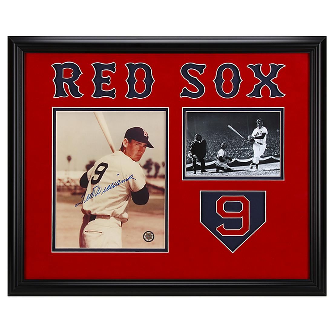 Ted Williams Boston Red Sox 20x16 Signed 8x10v GFA (1 of 1)