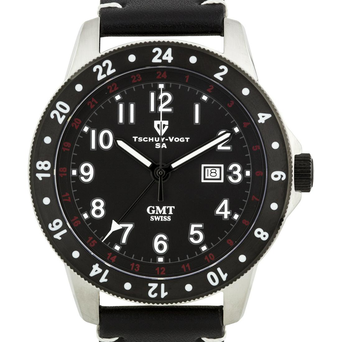 Tschuy-Vogt Swiss GMT A-2 Savage Men's Watch (1 of 3)