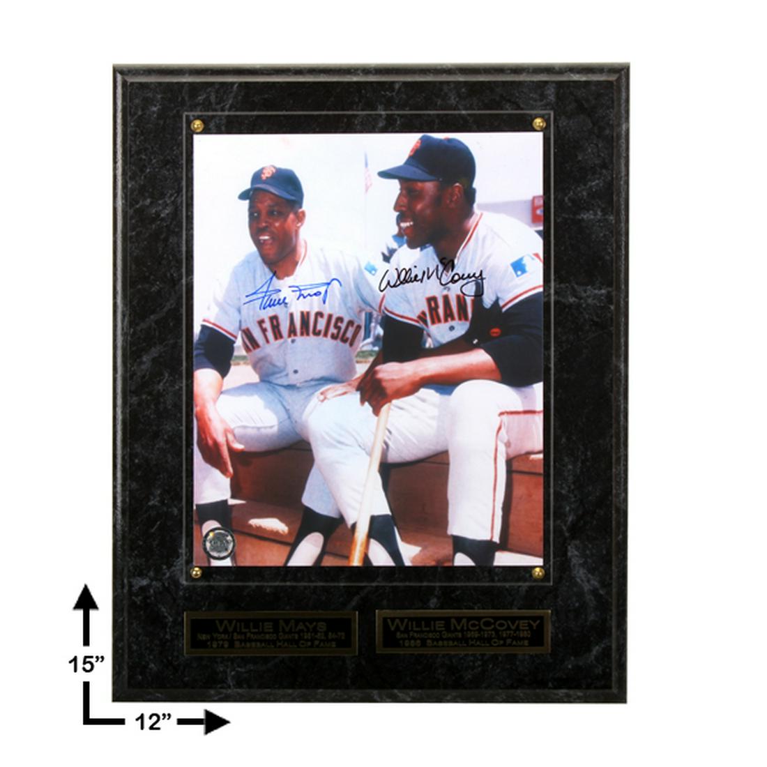 Mays & McCovey S.F Giants Signed GFA (1 of 1)
