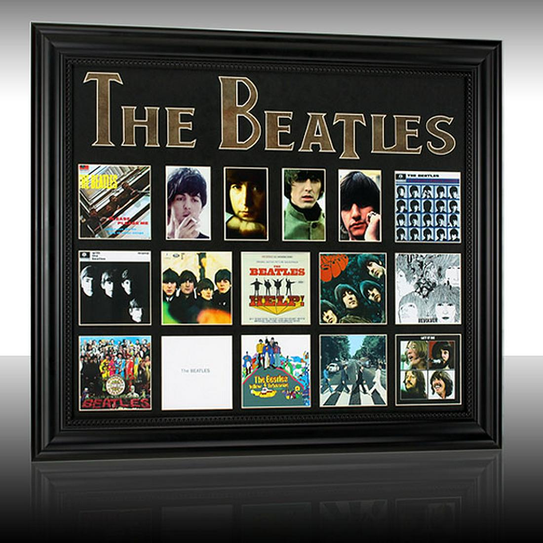 The Fab Four:The Beatles - Cover Art Collage 24x20 (1 of 1)