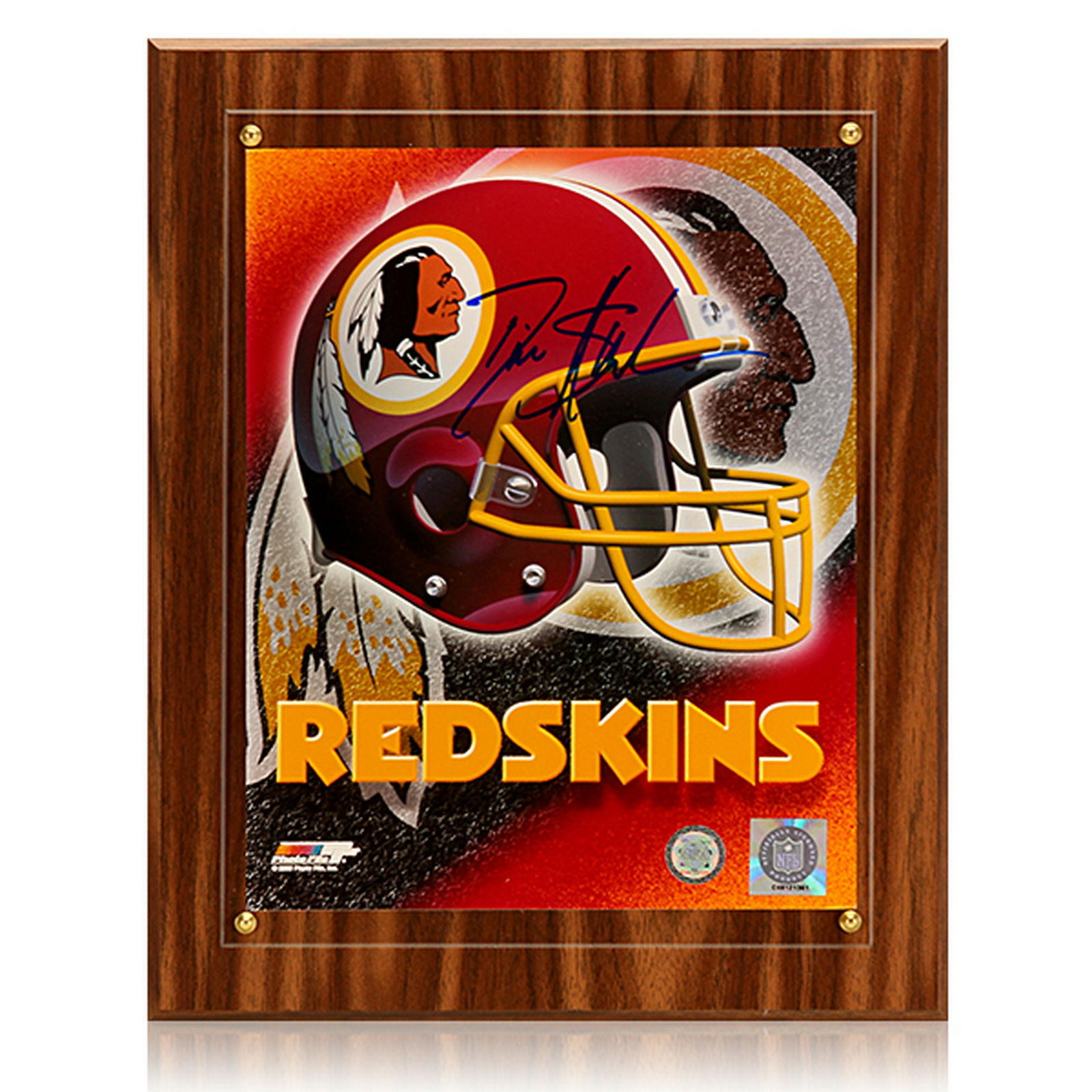 Deion Snaders Washington Redskins Signed Plaque (1 of 1)