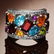 Sterling Silver Multi Gemstone Ring-SZ 5