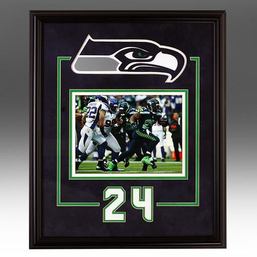 Marshawn Lynch Seattle Seahawks Frame Unsigned Sep 02 2019 Marshawn Lynch Seattle Seahawks Frame