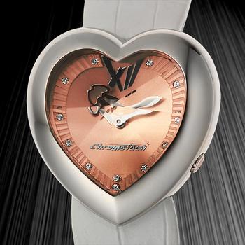 Heart Shape Crystal Indices Ladies Watch (1 of 2)