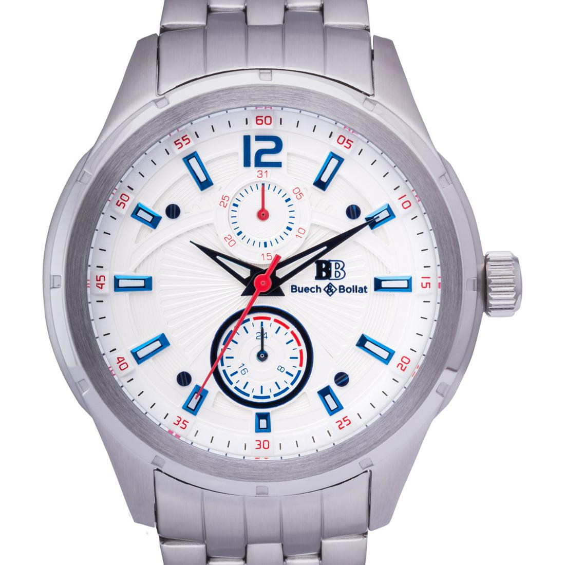 Buech & Boilat Courer Men's Quartz Watch Dial (1 of 3)