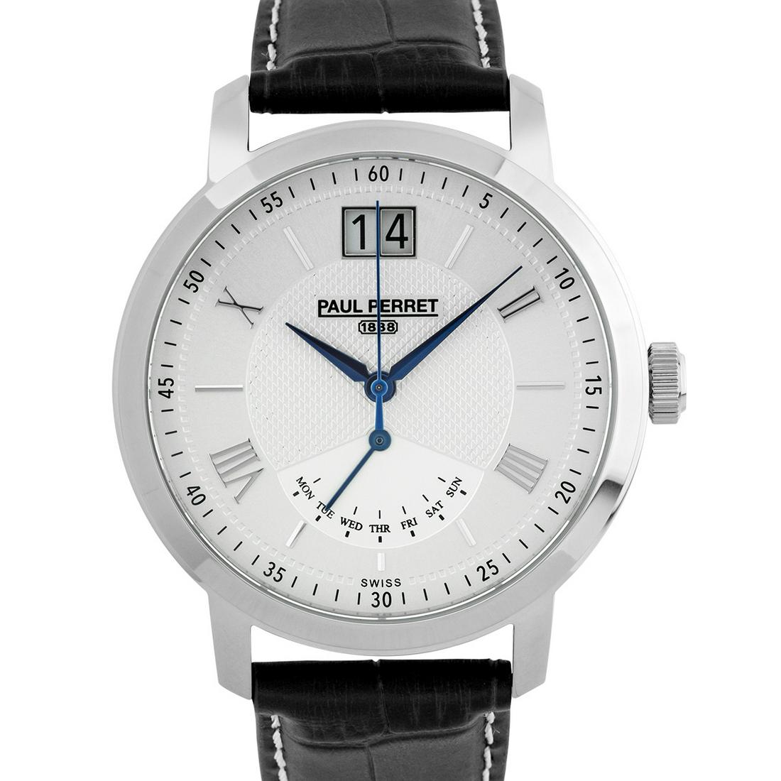 Paul Perret  Men's Day/Date Swiss Made Watch (1 of 3)