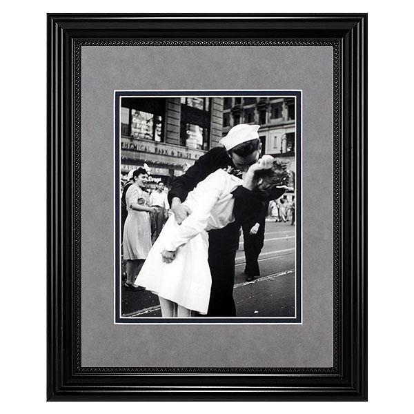V-J Day Kiss In Time Square Framed (1 of 1)