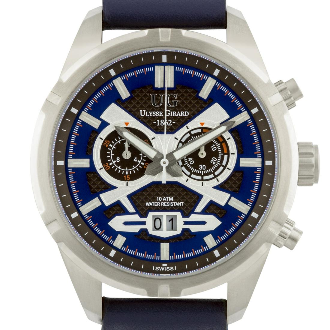 Ulysse Girard Men's Swiss Chronograph Watch (1 of 3)