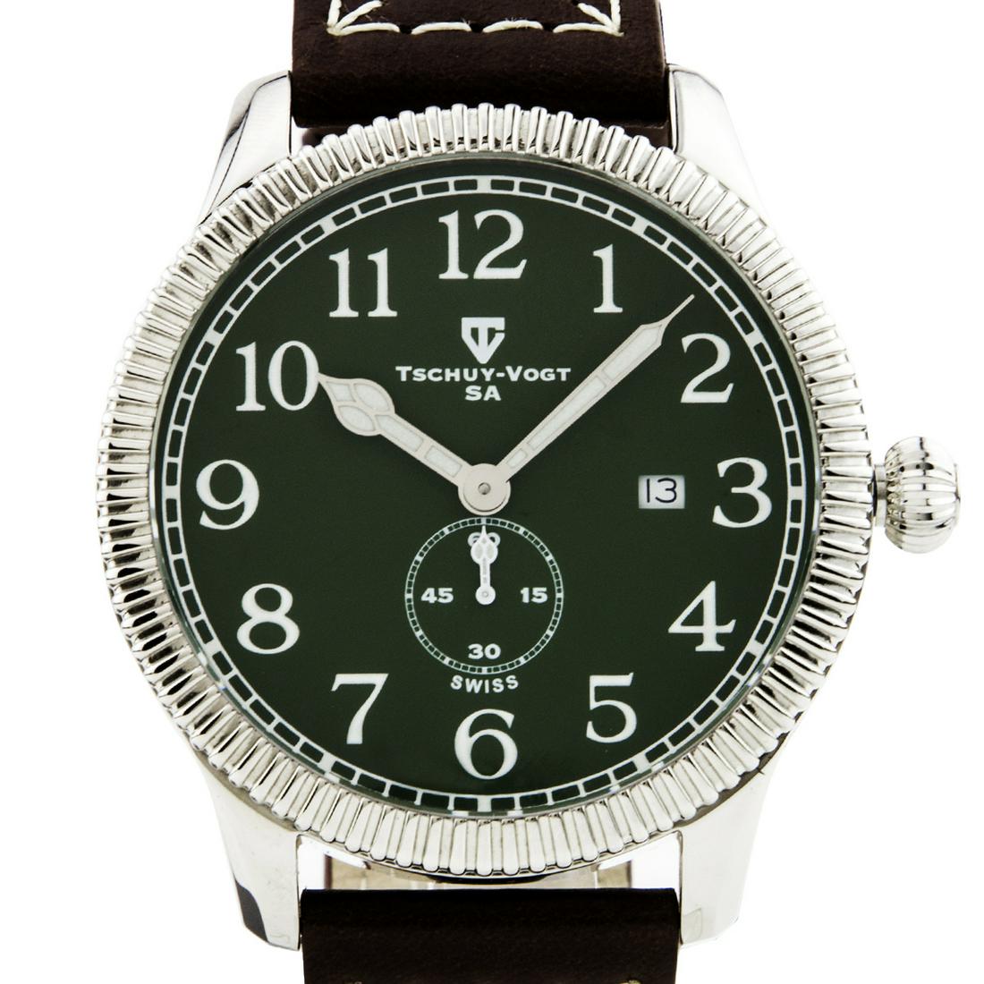 Tschuy-Vogt Men's Military Design Watch (1 of 3)