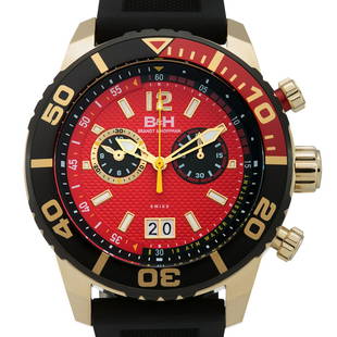 Brandt & Hoffman Swiss Chronograph Mens Watch: Movement Type:-Genuine Swiss Ronda 5020.D Movement_x000D_Display Type:-Analog_x000D_Water Resistant:-Water Resistant To 10ATM_x000D_Case Size:-45mm x 52mm x 12mm_x000D_Case Material:-Surgical Grade