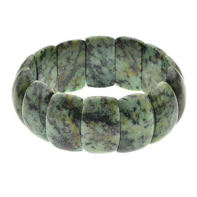 25 x 14mm Rectangular Jasper Stretch Bracelet (1 of 1)