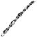Silver White Buffalo & Spine Bracelet 8.2" - 3