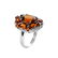 Silver 5.97ct Madeira Citrine Halo Ring_SZ 8 - 2