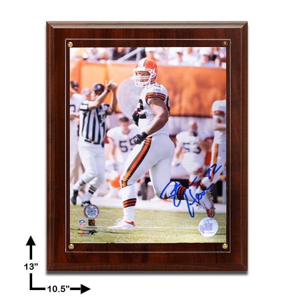 Steve Heiden 10.5x13 Cherry Wood Plaque Signed 8x10v (1 of 1)