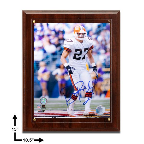 Brian Russell 10.5x13 Cherry Wood Plaque Signed 8x10v (1 of 1)