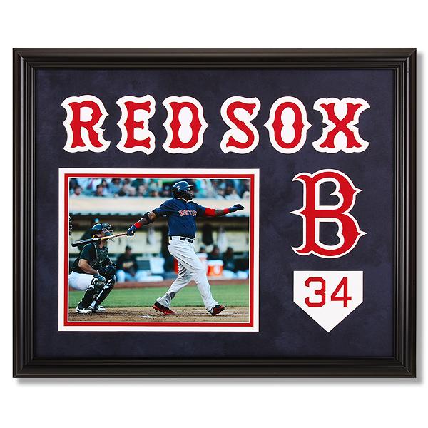 David Ortiz Boston Red Sox 20x16 Frame unsigned (1 of 1)