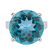 Silver 17.10ct Sky Blue Topaz Solitaire Ring-SZ 8 - 2