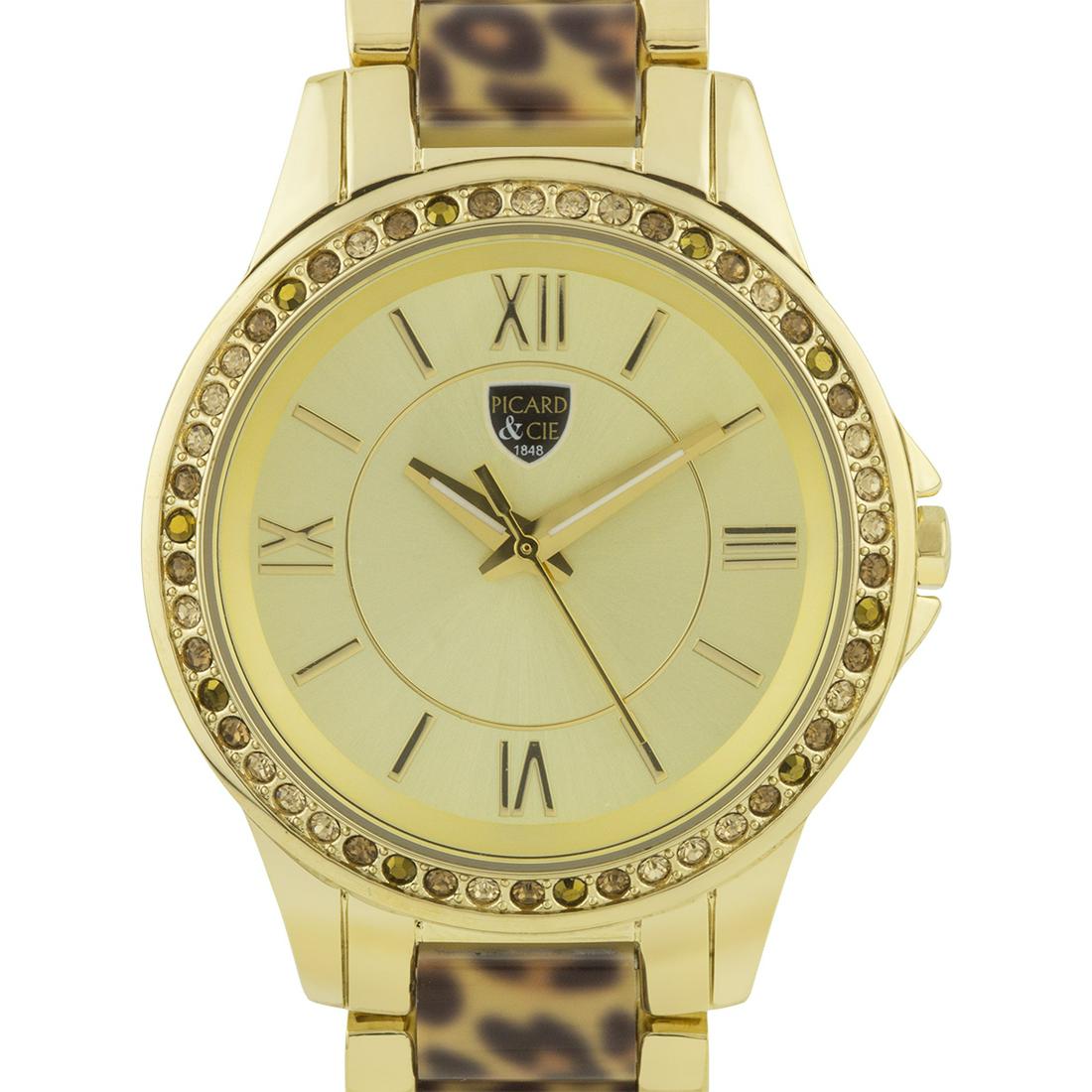 Picard And Cie Casual Leopard Print Ladies Watch (1 of 3)