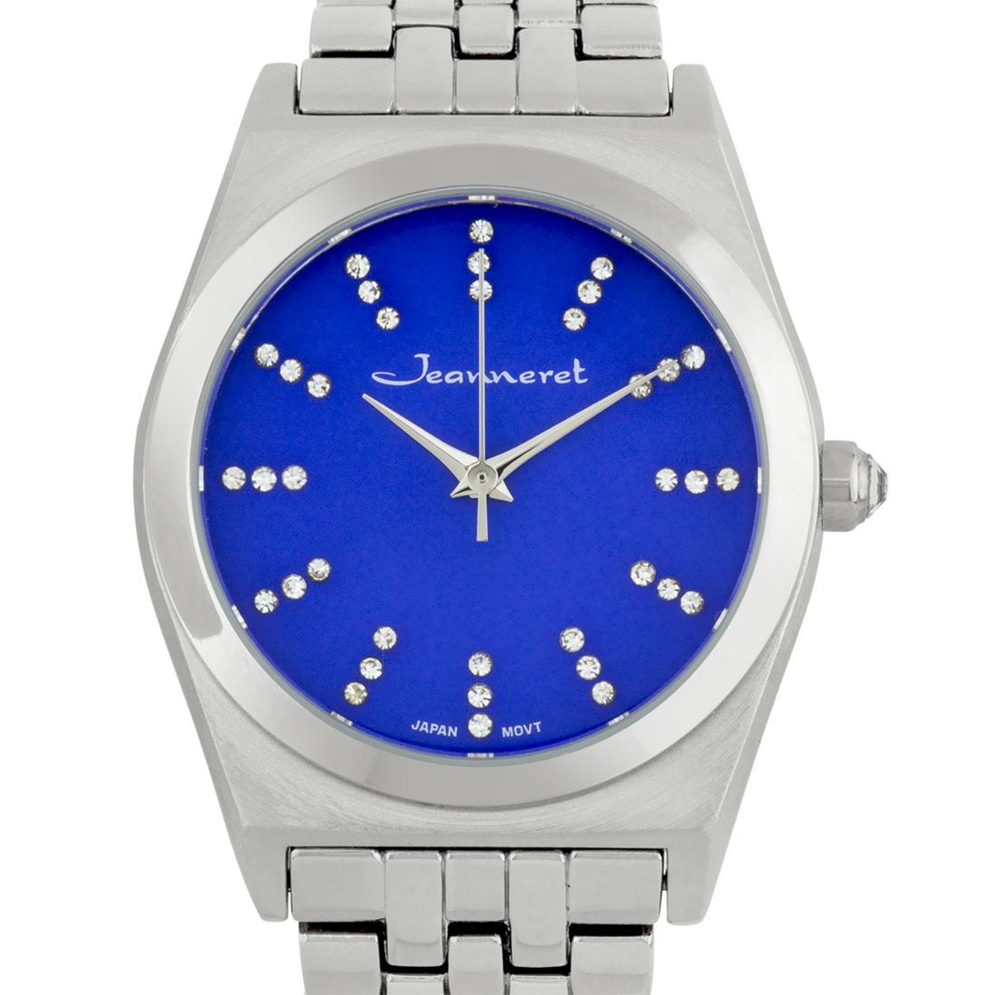 Jeanneret 34mm Case Causal Crystal Hour Indices: The Jeanneret is simple, a classic design proven over the years, but with a twist. The beautiful Czech crystal Hour Indices are a perfect mix between subtle and too much. The 34mm case is also just th