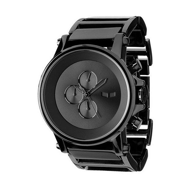Vestal Plexi Men's 48mm Case Diameter Chronograph Watch: The Plexi Acetate features a premium Japanese chronograph movement, surrounded by a 48mm wide, surgical-grade stainless steel case. The Plexi's band consists of a combination of stainless steel links 
