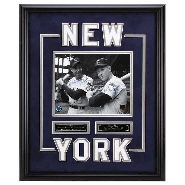 Joe DiMaggio & Mickey Mantle Yankee Greats Signed (1 of 1)
