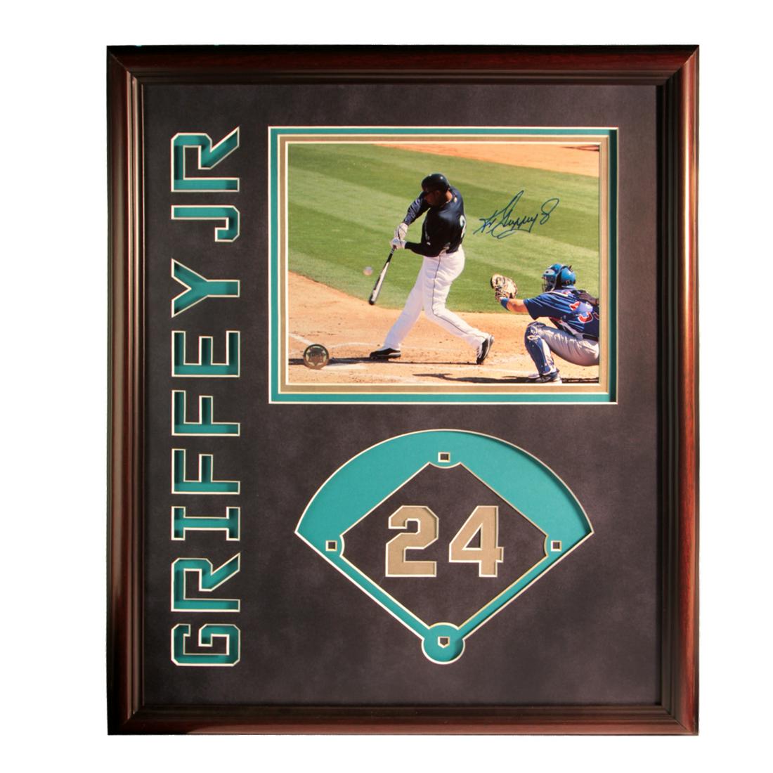 Ken Griffey Jr. Seattle Mariners Framed Signed GFA (1 of 1)