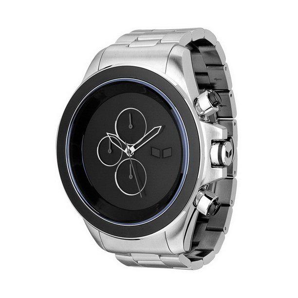 Vestal Men's 53mm Case Analog Display Silver Tone: The ZR-3 is Vestal's largest watch to date. If you're BIG into retro style watches - this is your time to show it. The ZR-3 is an over-sized premium round chronograph. Its stainless steel case constru