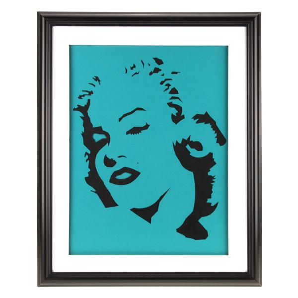 Marilyn Monroe 20x16 Custom Frame Pop-Art Collage: Feel yourself transported to the glitz and glamour of Hollywood's red carpet as you immortalize one of the most iconic leading ladies history, Marilyn Monroe. This terrific Marilyn Monroe showcase com