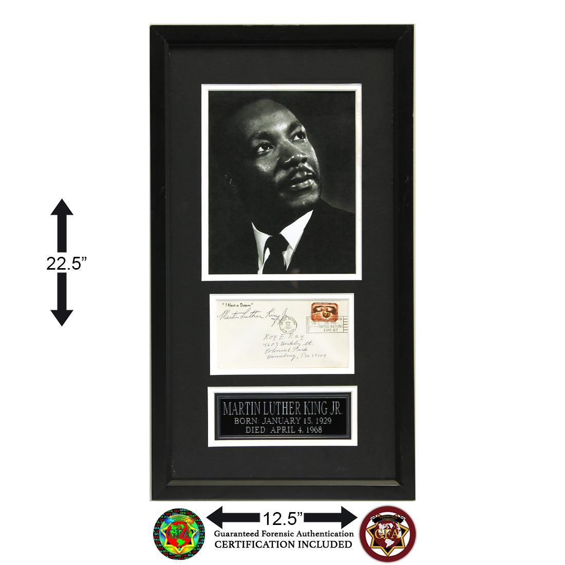 Martin Luther King Jr. Showcase Signed FDC (1 of 2)