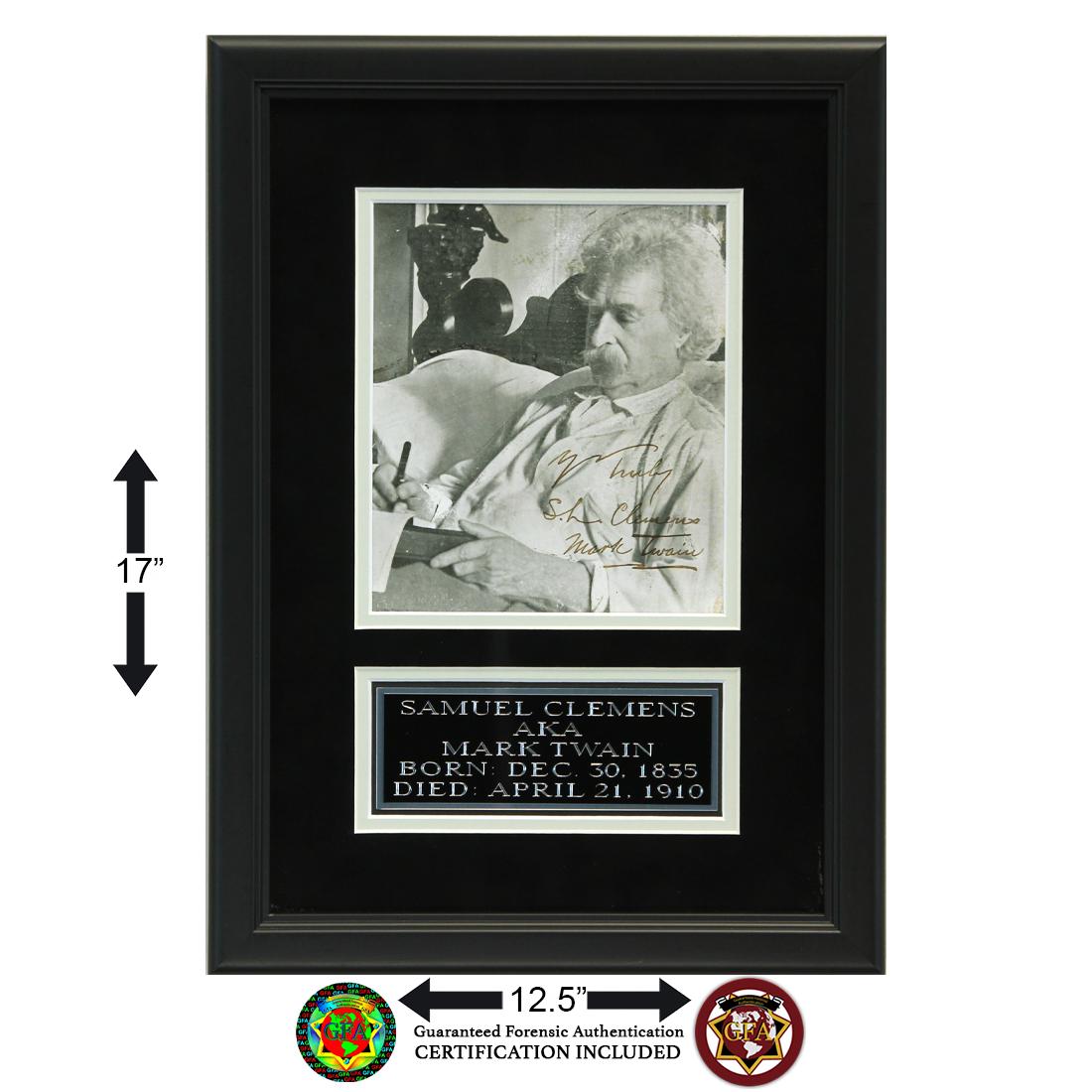 Samuel Clemens AKA Mark Twain (1 of 2)