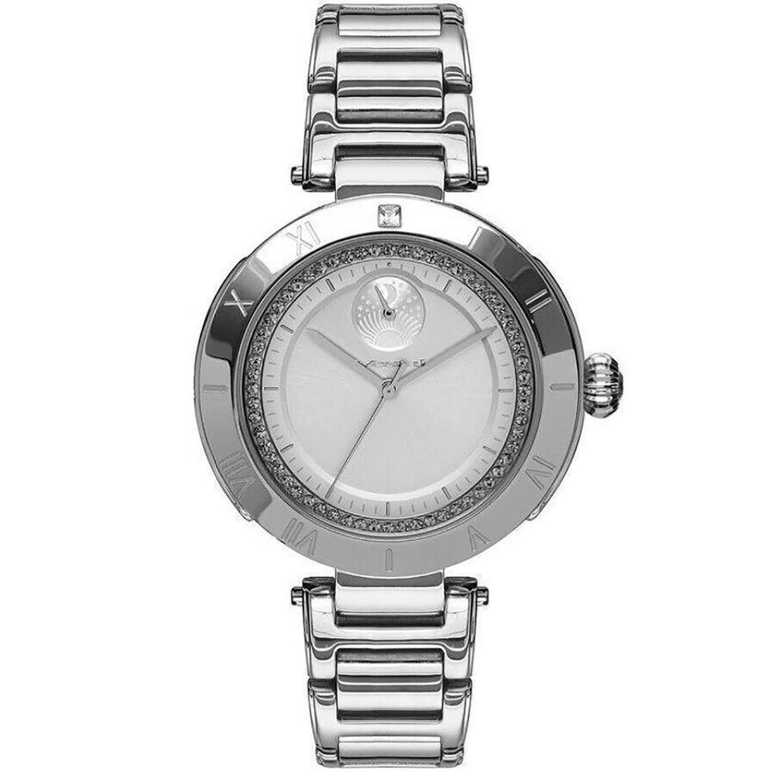 Vestal Women's RSE3M001 The Rose Stainless Steel Watch: The Rose by Vestal is a feminine expression of sophistication. The vintage inspired timepiece is minimalist in design yet its many unique design elements create a complex, sexy and sophisticated look.