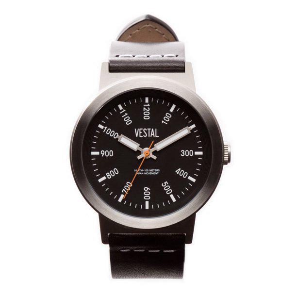 Vestal Unisex The Retrofocus Analog Display Quartz: Inspired by vintage camera & lens designs, The Retrofocus by Vestal is most certainly one of a kind. The Retrofocus first reveals its design inspiration through a very unique way of using camera ISO l