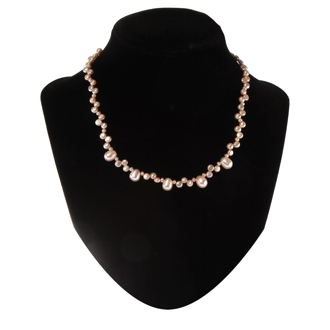 14K Pearl Choker Necklace 14": 14K Pearl Choker Necklace 14" • Metal: 14KT Gold • Stone: Pearl • Width: 9 mm ̶
