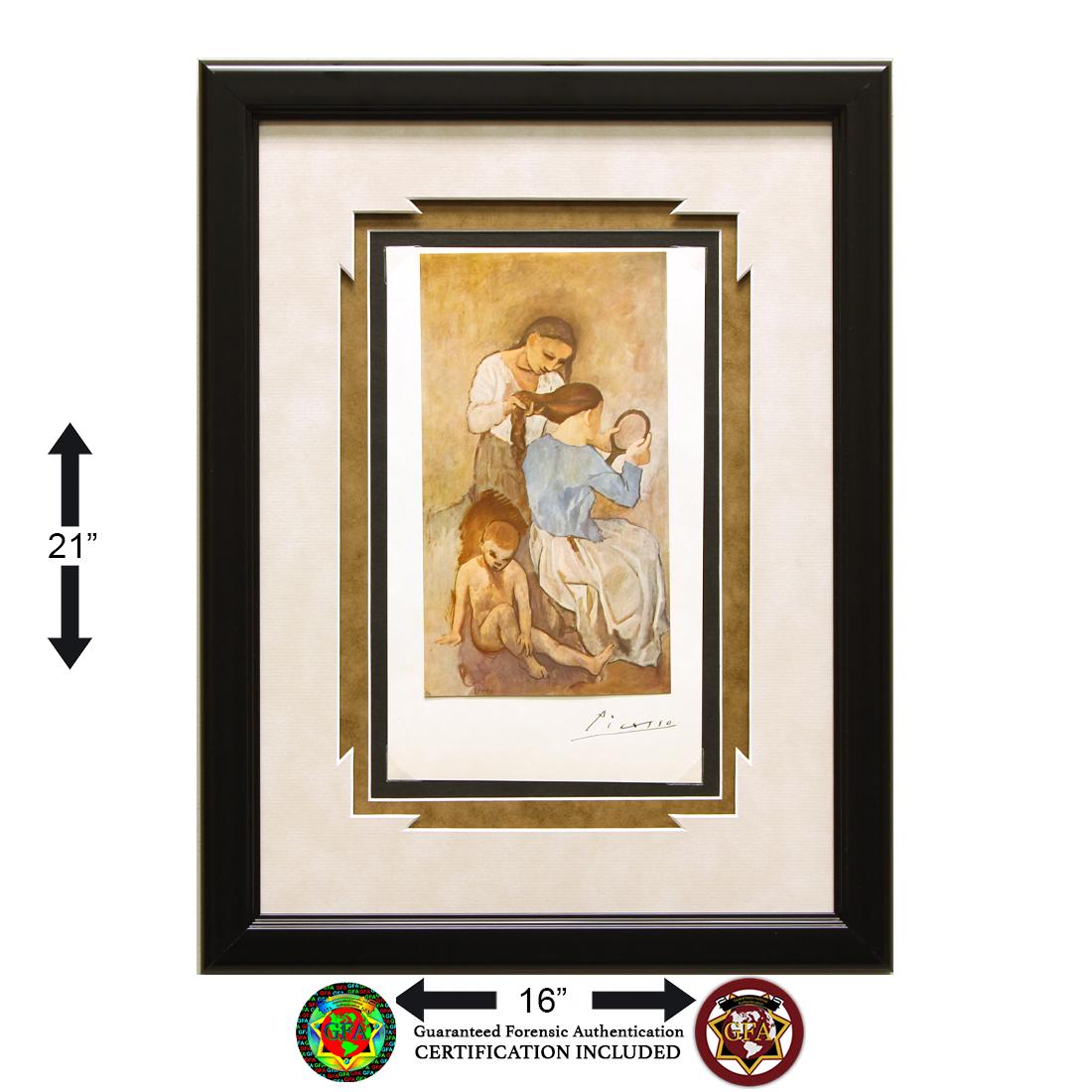 Pablo Picasso (1881-1973), Signed Art Print (1 of 2)